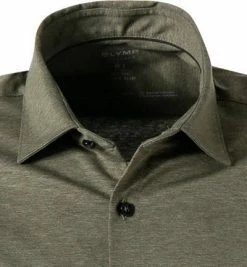 Bester Verkauf 😍 OLYMP No. Six Super Slim 2503/74/47 Hemd, Super Slim Fit, Jersey geruchshemmend, Olivgrün meliert, Oliv ⭐ -Hemden Verkaufsgeschäft 373714 norm2