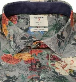 Am billigsten 🧨 OLYMP Casual Level Five Body Fit 3566/84/64 Hemd, Casual Body Fit, Baumwolle, Grau gemustert, Grau 🤩 -Hemden Verkaufsgeschäft 373725 norm2