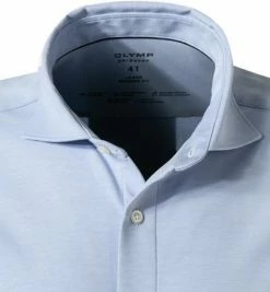 Besorgen ✨ OLYMP Luxor Modern Fit 1210/84/11 Hemd, Jersey geruchshemmend, Bleu meliert, Bleu ✨ -Hemden Verkaufsgeschäft 373727 norm2