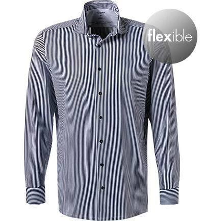 Billig ✨ OLYMP Luxor Modern Fit 1232/84/18 Hemd, Jersey geruchshemmend, Marineblau gestreift, Marine ⌛ 2 Billig ✨ OLYMP Luxor Modern Fit 1232/84/18 Hemd, Jersey geruchshemmend, Marineblau gestreift, Marine ⌛ – Bild 2