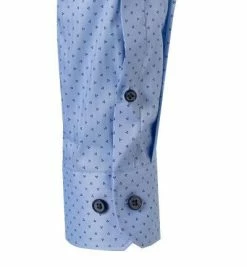 Brandneu 🧨 OLYMP No. Six Super Slim 2550/84/11 Hemd, Super Slim Fit, Lyocell, Bleu gemustert, Bleu 🥰 -Hemden Verkaufsgeschäft 373742 norm3