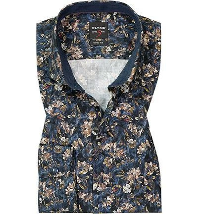 Aktion 🤩 OLYMP Level Five Body Fit 69EL 2092/89/18 Hemd, Baumwolle, Extra langer Arm, Marine gemustert, Marine 🧨 2 Aktion 🤩 OLYMP Level Five Body Fit 69EL 2092/89/18 Hemd, Baumwolle, Extra langer Arm, Marine gemustert, Marine 🧨 – Bild 2