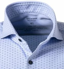 Großhandel ⭐ OLYMP Level Five Body Fit 2020/84/11 Hemd, Jersey, Hellblau gemustert, Bleu 🛒 -Hemden Verkaufsgeschäft 373794 norm2