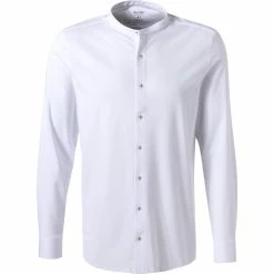 Bester Verkauf 😀 OLYMP Level Five Body Fit 2032/84/00 Hemd, Jersey geruchshemmend, Weiß ✨