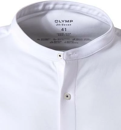 Bester Verkauf 😀 OLYMP Level Five Body Fit 2032/84/00 Hemd, Jersey geruchshemmend, Weiß ✨ 3 Bester Verkauf 😀 OLYMP Level Five Body Fit 2032/84/00 Hemd, Jersey geruchshemmend, Weiß ✨ – Bild 3