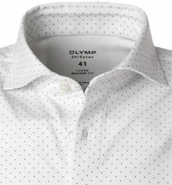 Top 10 ✨ OLYMP Luxor Modern Fit 1224/84/00 Hemd, Jersey geruchshemmend, Weiß-blau gemustert, Weiß 😀 7 Top 10 ✨ OLYMP Luxor Modern Fit 1224/84/00 Hemd, Jersey geruchshemmend, Weiß-blau gemustert, Weiß 😀 -Hemden Verkaufsgeschäft 373816 norm2