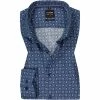Bestpreis 😍 OLYMP Level Five Body Fit 2122/84/18 Hemd, Baumwolle, Marineblau gemustert, Marine 🎁