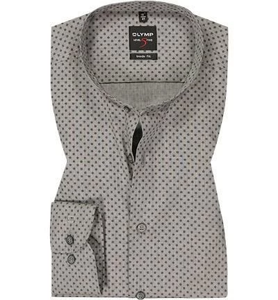Rabatt 🛒 OLYMP Level Five Body Fit 2148/84/68 Hemd, Baumwolle, Schwarz-grau gemustert, Schwarz 🥰 2 Rabatt 🛒 OLYMP Level Five Body Fit 2148/84/68 Hemd, Baumwolle, Schwarz-grau gemustert, Schwarz 🥰 – Bild 2
