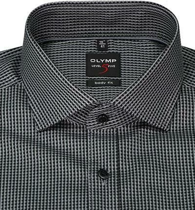 Am billigsten ⭐ OLYMP Level Five Body Fit 2084/84/62 Hemd, Baumwolle, Grau-schwarz gemustert, Grau 🤩 3 Am billigsten ⭐ OLYMP Level Five Body Fit 2084/84/62 Hemd, Baumwolle, Grau-schwarz gemustert, Grau 🤩 – Bild 3