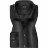 Angebote 🌟 OLYMP Level Five Body Fit 2138/84/68 Hemd, Baumwolle, Schwarz-grau gestreift, Schwarz 🔥