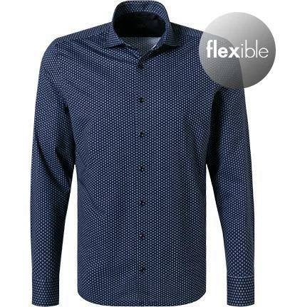 Großhandel 👍 OLYMP No. Six Super Slim 2516/84/18 Hemd, Super Slim Fit, Jersey geruchshemmend, Marine gemustert, Marine ✨ 2 Großhandel 👍 OLYMP No. Six Super Slim 2516/84/18 Hemd, Super Slim Fit, Jersey geruchshemmend, Marine gemustert, Marine ✨ – Bild 2