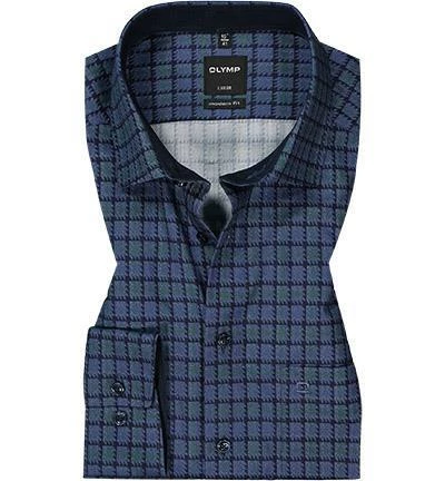 Besorgen 😀 OLYMP Luxor Modern Fit 1290/84/45 Hemd, Baumwolle, Grün-blau gemustert, Grün 🛒 2 Besorgen 😀 OLYMP Luxor Modern Fit 1290/84/45 Hemd, Baumwolle, Grün-blau gemustert, Grün 🛒 – Bild 2