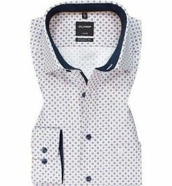 Bestes Angebot 🔥 OLYMP Luxor Modern Fit 1221/64/24 Hemd, Baumwolle, Caramel gemustert, Caramel 😉 -Hemden Verkaufsgeschäft 373946 norm