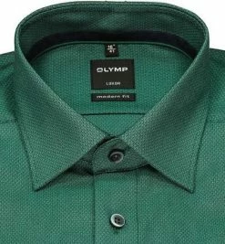 Bestpreis 🎉 OLYMP Luxor Modern Fit 1268/84/45 Hemd, Baumwolle, Grün meliert, Grün 🎉 -Hemden Verkaufsgeschäft 373954 norm2