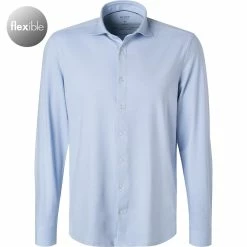 Rabatt 😉 OLYMP Level Five Body Fit 2006/84/11 Hemd, Jersey geruchshemmend, Hellblau, Bleu 👏