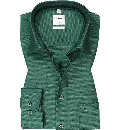 Bestes Angebot 🔔 OLYMP Luxor Comfort Fit 1068/84/45 Hemd, Baumwolle, Grün meliert, Grün 🔥 2 Bestes Angebot 🔔 OLYMP Luxor Comfort Fit 1068/84/45 Hemd, Baumwolle, Grün meliert, Grün 🔥 – Bild 2