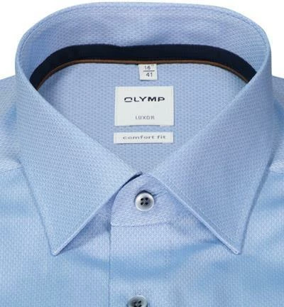 Top 10 ⌛ OLYMP Luxor Comfort Fit 1068/84/13 Hemd, Baumwolle, Rauchblau meliert, Rauchblau 🔔 3 Top 10 ⌛ OLYMP Luxor Comfort Fit 1068/84/13 Hemd, Baumwolle, Rauchblau meliert, Rauchblau 🔔 – Bild 3