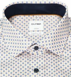 Aktion 😍 OLYMP Luxor Comfort Fit 1021/64/24 Hemd, Baumwolle, Caramel gemustert, Caramel 👍 -Hemden Verkaufsgeschäft 373980 norm2
