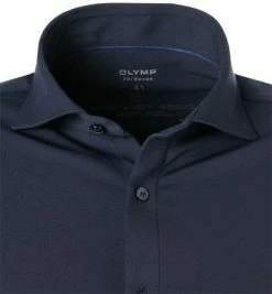 Budget 🌟 OLYMP Level Five Body Fit 2006/84/18 Hemd, Jersey geruchshemmend, Marine ✔️ -Hemden Verkaufsgeschäft 373990 norm2