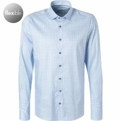 Besorgen 🎁 OLYMP Level Five Body Fit 2068/84/11 Hemd, Jersey, Hellblau kariert, Bleu 😉