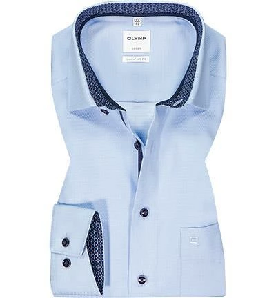 Coupon ❤️ OLYMP Luxor Comfort Fit 1015/64/11 Hemd, Baumwolle, Mittelblau, Bleu 🌟 2 Coupon ❤️ OLYMP Luxor Comfort Fit 1015/64/11 Hemd, Baumwolle, Mittelblau, Bleu 🌟 – Bild 2