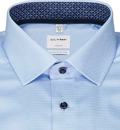 Coupon ❤️ OLYMP Luxor Comfort Fit 1015/64/11 Hemd, Baumwolle, Mittelblau, Bleu 🌟 3 Coupon ❤️ OLYMP Luxor Comfort Fit 1015/64/11 Hemd, Baumwolle, Mittelblau, Bleu 🌟 – Bild 3
