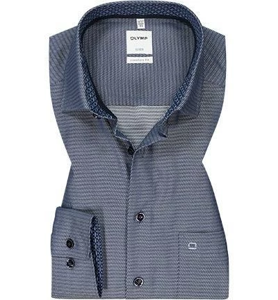 Billig 🛒 OLYMP Luxor Comfort Fit 1015/64/18 Hemd, Baumwolle, Marine 🧨 2 Billig 🛒 OLYMP Luxor Comfort Fit 1015/64/18 Hemd, Baumwolle, Marine 🧨 – Bild 2