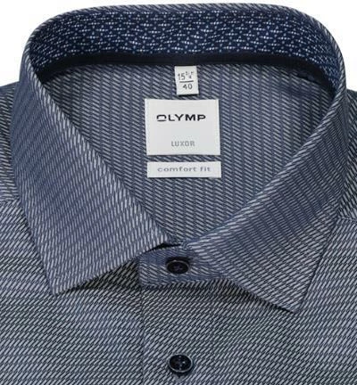 Billig 🛒 OLYMP Luxor Comfort Fit 1015/64/18 Hemd, Baumwolle, Marine 🧨 3 Billig 🛒 OLYMP Luxor Comfort Fit 1015/64/18 Hemd, Baumwolle, Marine 🧨 – Bild 3