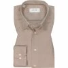 Auslauf 🤩 ETON Hemd 1000/03087/35 Slim Fit, Twill, Hellbraun ❤️