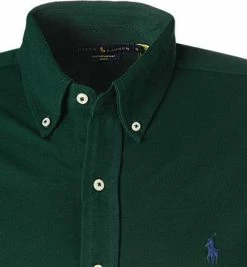 Top 10 👏 Polo Ralph Lauren Hemd 710654408/050 Baumwoll-Piqué, Tannengrün 😍 -Hemden Verkaufsgeschäft 374337 norm2