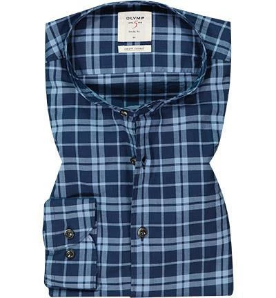 Rabatt 👍 OLYMP Casual Level Five Body Fit 3506/84/18 Hemd, Baumwolle, Marine kariert, Marine 🔥 2 Rabatt 👍 OLYMP Casual Level Five Body Fit 3506/84/18 Hemd, Baumwolle, Marine kariert, Marine 🔥 – Bild 2