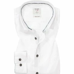Besorgen ❤️ OLYMP Casual Level Five Body Fit 3500/84/00 Hemd, Casual Body Fit, Baumwolle, Weiß 🎁