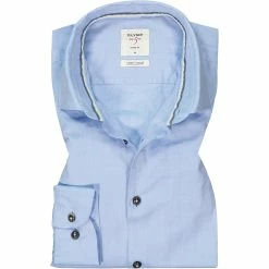 Großhandel 😍 OLYMP Casual Level Five Body Fit 3500/84/11 Hemd, Casual Body Fit, Baumwolle, Hellblau, Bleu 🔥