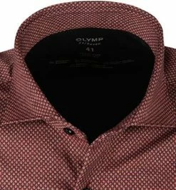 Aktion 👏 OLYMP Level Five Body Fit 2016/84/36 Hemd, Jersey geruchshemmend, Sienna gemustert , Sienna ⌛ -Hemden Verkaufsgeschäft 374470 norm2