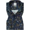 Bestpreis ❤️ OLYMP Luxor Comfort Fit 1019/64/18 Hemd, Baumwolle, Blau gemustert, Marine 🧨