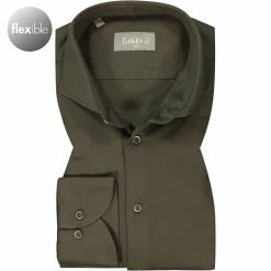 Top 10 🤩 fakts Hemd 6055/591 Slim Fit, Jersey geruchshemmend, Dunkelgrün 🤩