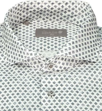 Bestes Angebot 👏 fakts Hemd 6040/314 Slim Fit, Baumwolle, Hellgrau-weiß gemustert, Hellgrau-weiß 💯 3 Bestes Angebot 👏 fakts Hemd 6040/314 Slim Fit, Baumwolle, Hellgrau-weiß gemustert, Hellgrau-weiß 💯 – Bild 3