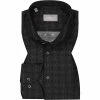 Großhandel ⌛ fakts Hemd 6047/395 Slim Fit, Baumwolle, Schwarz gemustert, Schwarz ⌛