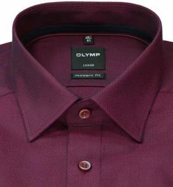 Top 10 🎁 OLYMP Luxor Modern Fit 69EL 1268/89/86 Hemd, Baumwolle, Extra langer Arm, Granat ❤️ -Hemden Verkaufsgeschäft 374582 norm2