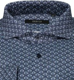Coupon 🧨 DESOTO Luxury Hemd Hai 47608-30/557 Jersey, Dunkelblau gemustert, Dunkelblau 🔔 -Hemden Verkaufsgeschäft 374652 norm2