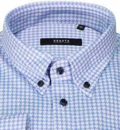 Blitzangebot 👍 DESOTO Luxury Hemd B.D. 49803-30/550 Jersey, Hellblau gemustert, Hellblau ✔️ -Hemden Verkaufsgeschäft 374683 norm2