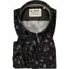 Bestpreis 🤩 FIL NOIR Hemd Giuseppe 51573/09 Shaped Fit, Baumwolle CO2-Neutral, Schwarz gemustert, Schwarz 👍
