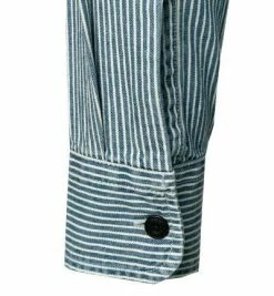 Aktion 😀 Levi's® Hemd 187/0154 Baumwolle, Blau-weiß gestreift, Blau-weiß 🔔 -Hemden Verkaufsgeschäft 374864 norm3