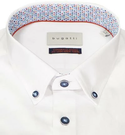 Beste Bewertungen von 🔥 bugatti Hemd 9350/88800/10 Modern Fit, Baumwolle, Weiß ⌛ 3 Beste Bewertungen von 🔥 bugatti Hemd 9350/88800/10 Modern Fit, Baumwolle, Weiß ⌛ – Bild 3