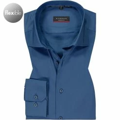 Beste Bewertungen von 🔥 ETERNA Hemd 3377/X18K/07 Modern Fit, Mikrofaser atmungsaktiv, Saphirblau, Blau 👏