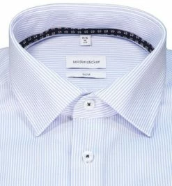 Schlussverkauf ❤️ Seidensticker Hemd 650590/13 Slim Fit, Baumwolle, Hellblau-weiß gestreift, Hellblau 😍 6 Schlussverkauf ❤️ Seidensticker Hemd 650590/13 Slim Fit, Baumwolle, Hellblau-weiß gestreift, Hellblau 😍 -Hemden Verkaufsgeschäft 375366 norm2