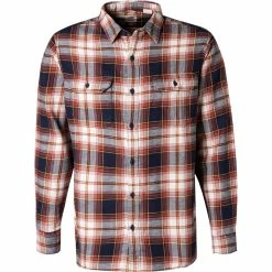 Schlussverkauf 🤩 Levi's® Hemd 173/0142 Overshirt, Flanell, Rot-blau kariert, Rot-blau 🔔