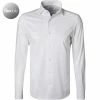 Blitzangebot ❤️ BOGGI MILANO Hemd BO21A0138/08 Regular Fit, Jersey atmungsaktiv, Weiß 🌟