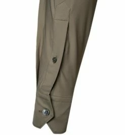 Bestes Angebot ✔️ BOGGI MILANO Hemd BO21A0160/02 Jersey atmungsaktiv, Olivgrün, Taupe ⌛ -Hemden Verkaufsgeschäft 375483 norm3