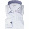 Neu 👏 van Laack Hemd Tailor Fit 162577/RET-TF05/007 Baumwolle, Weiß-blau gestreift , Hellblau ⌛